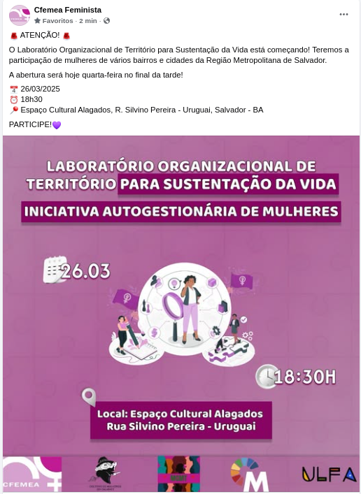 Abertura em 26 de março de 2025 às 18h30